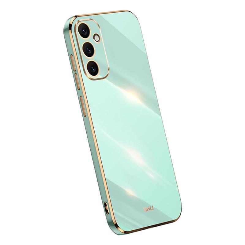 XINLI Electroplating Phone Case for Samsung Galaxy A34 5G Anti-scratch TPU Cover