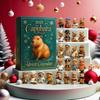 Capybara Advent Calendar 2025,24 Days Christmas Advent Countdown Calendar, 2D Flat Acrylic Capybaras Animal Pendant Surprises for Christmas Tree Decor