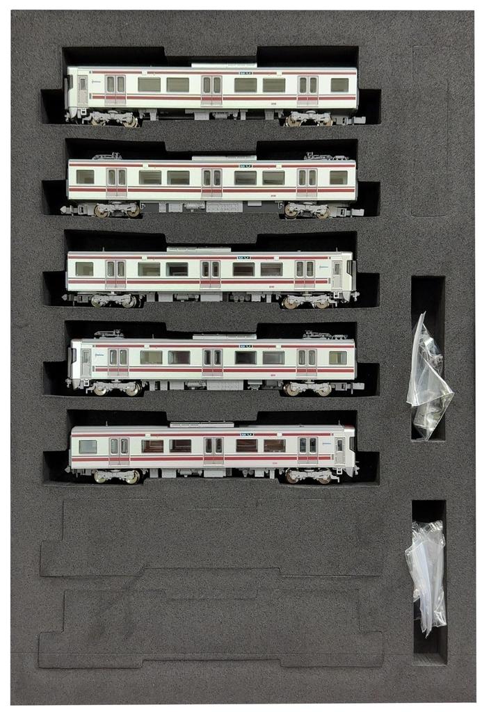 Popondetta N gauge Nishi-Nippon Railroad 9000 series 5-car set 6057 model train multicolor