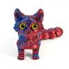 3D Printed Cute Cats Ornaments Tail Joint Movable Cat Model Home Office Desktop Decorations Car Center Control Decoration Gifts