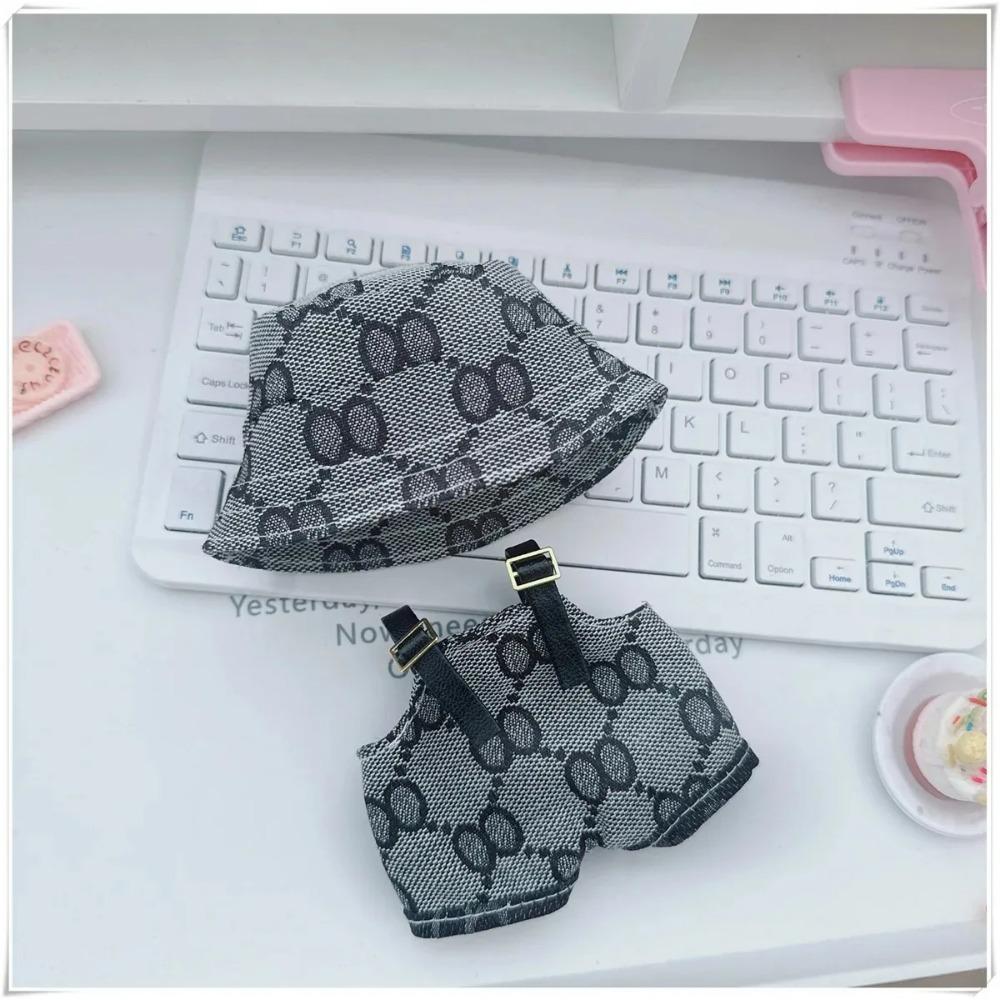 

Для 17см куклы Лабубу V1 V2 Толстовки Одежда для кукол Сочетание цветов Толстовки Аксессуары для кукол Милое украшение Маленькая одежда 10cm