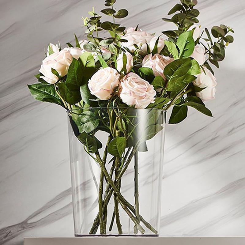 Transparante Prullenbak Zonder Deksel Afvalbak Thuis Kantoor Bureau Afval Afvalcontainer Afvalmand Keuken Vuilnisbak