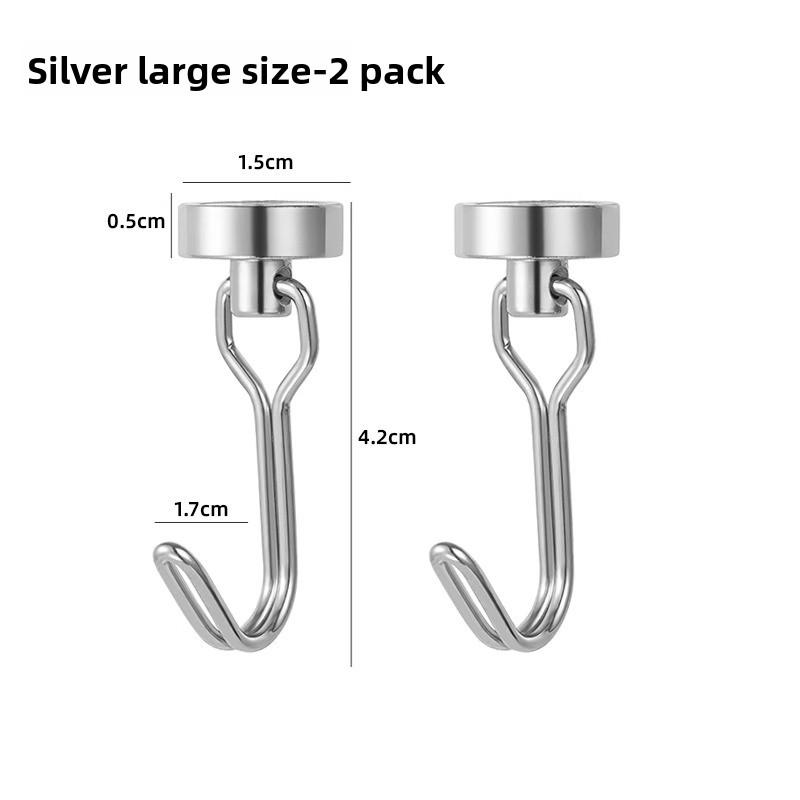 1/2 Stück Großhandel Extra Starke Magnete mit Haken zum Aufhängen Magnetische Haken Schwerlast Neodym Seltene Erde Magnetische Aufhänger