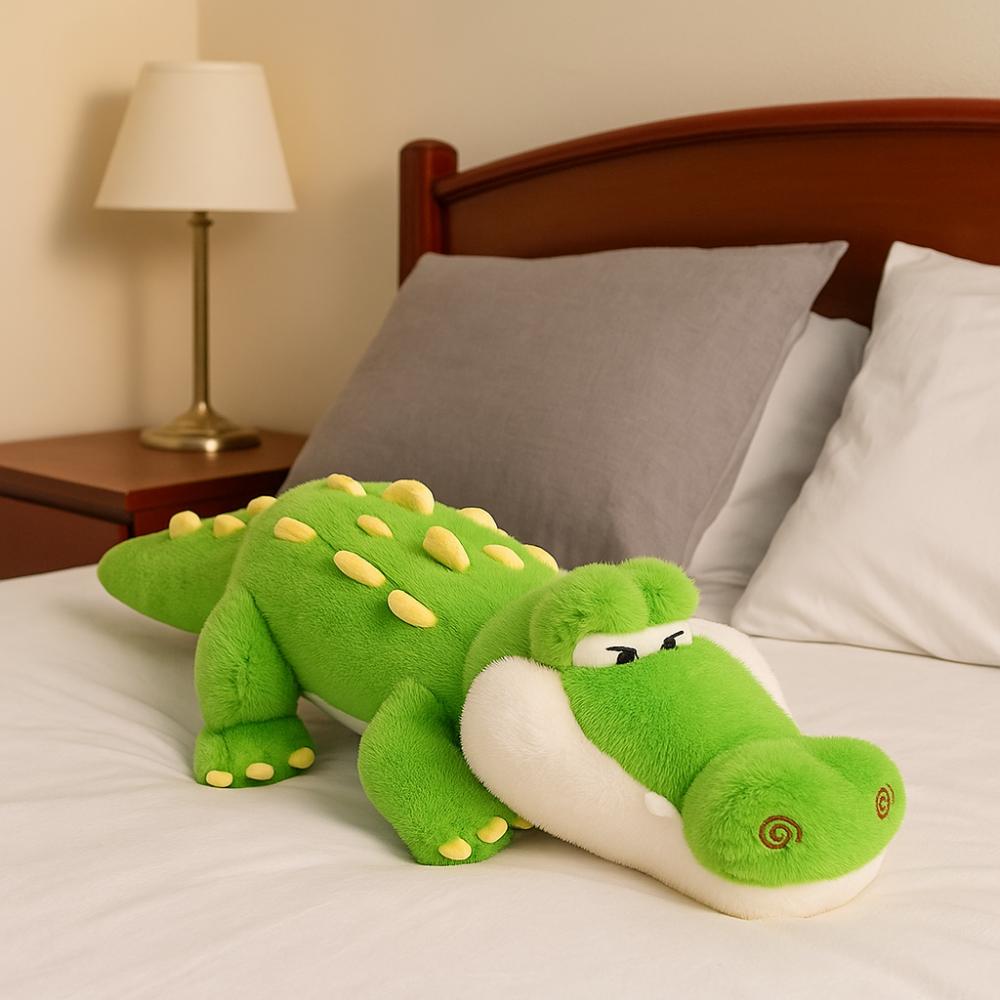 Hugging Pillows Crocodile Doll  Plush Toy Stuffed Animal Crocodile Throw Pillows  Children Friend