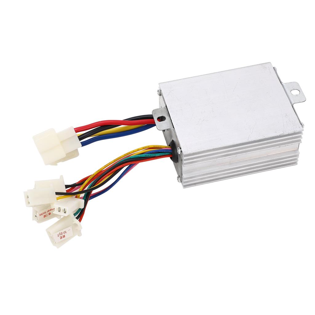 Controller cu perii 36V 500W Aliaj de aluminiu Controller motor cu perii pentru Biciclete electrice Triciclete Motociclete