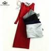 Women's Stretchy Knitting Sweater Dress Autumn Winter V-neck Ruched Long Sleeve Skinny Split Pencil Dress Red Navy Blue Gray