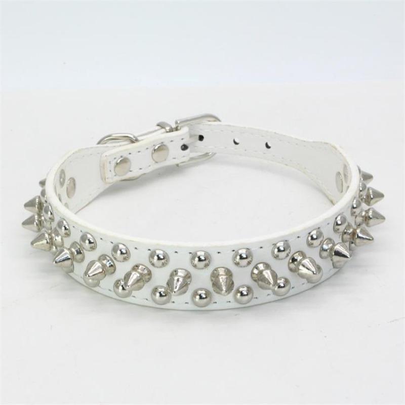 Dog Collar Anti-Bite Rivets Pet Collar Medium Large Bulldog Dog Chain French Bulldog Collar