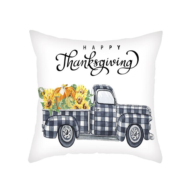 

Новый продукт Тыквенные цветы Модная наволочка Домашнее украшение Диван Прикроватная подушка для сна Подушка 45*45cm