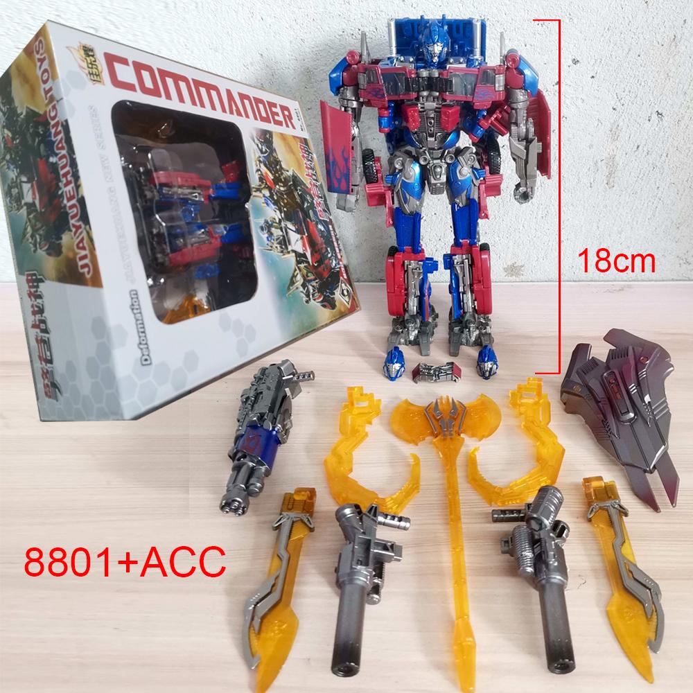 Transformation Toys Hot Rod Rodimus Prime Thunder Car Movie Action Figure Deformation Robot Anime Model IN STOCK SS93 TH01 8805 Poseable Articulated