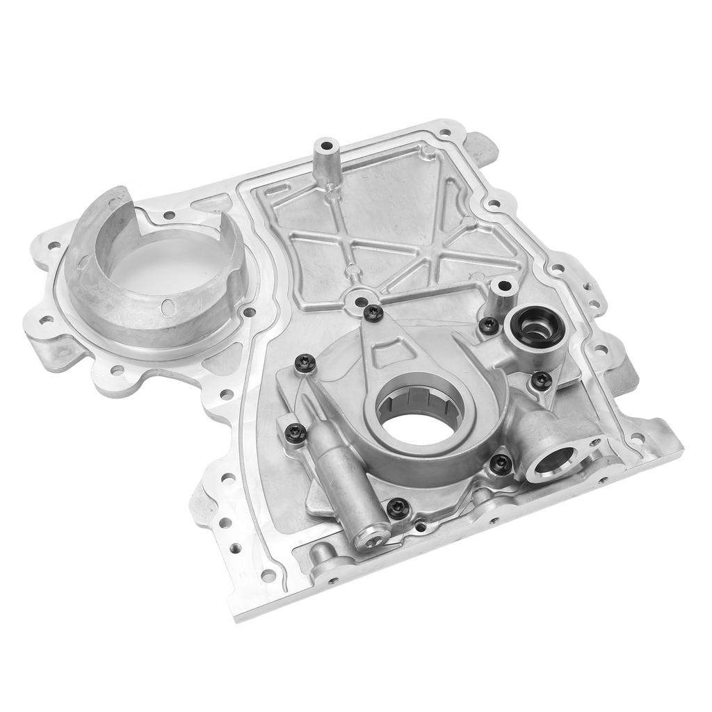 Engine Timing Chain Cover with Oil Pump 12628565 Friction Reduction Efficient Wear Resistant Rugged Replacement for