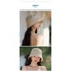 Women S Hollow Knit Breathable Fisherman Hat Sun Protection Face Slimming Casual Sun Hat