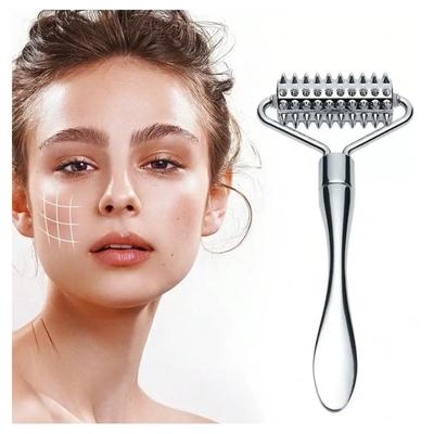 The Joyoyoo Facial Roller Is a Device Gua and Ideal for Face and Made of Stainless Steel with Special It Provides a Quiet and Painless 3-in-1 (roller,