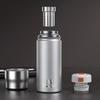 Titanium Liner Insulated Thermos Bottle For Tea With Hydrogen-Rich Tea Infuser Coffee Thermal Cup Keep Hot/Cold 450ML