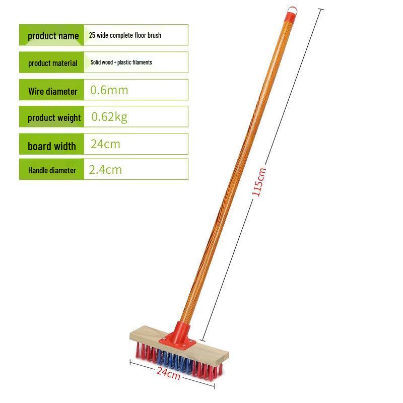 SEE KEAN Long Handle Floor and Bathroom Scrub Brush