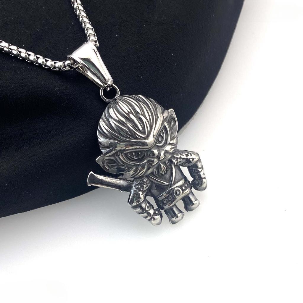 New Battle Monkey Pendant, Fashionable and Popular Game Accessories, Necklace, Sweater Chain