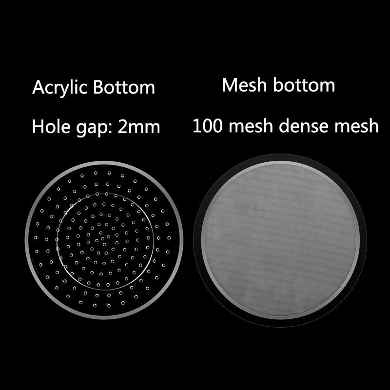 Akrylová plovoucí izolační box pro chov ryb Akvarijní chovatel Krmítko pro ryby Akvarijní inkubátor pro líhnutí Akvarijní líhniště Příslušenství