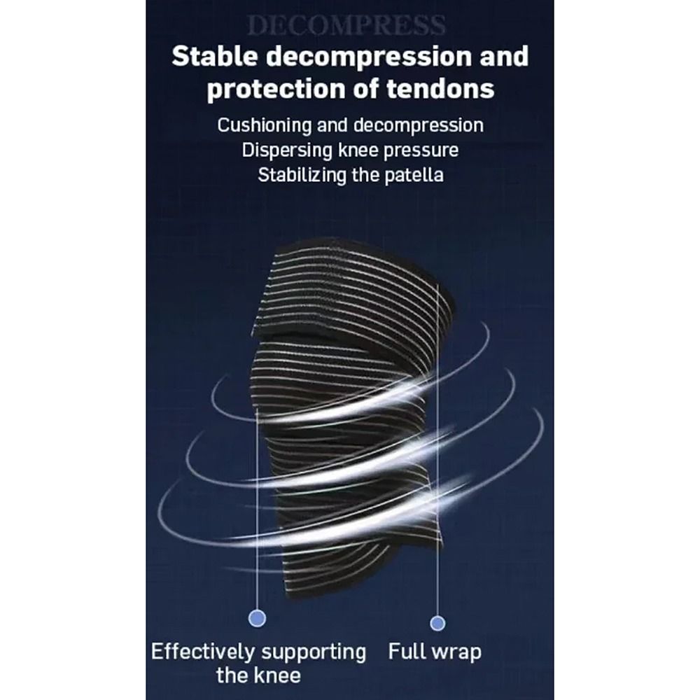 1Pcs High Elasticity Knee Brace Support Wrap Portable Bracer Wristband  for Outdoor Activity