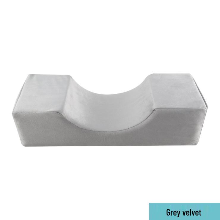 U-Shaped Leather Neck Support Pillow for Eyelash Extensions and Microblading In Beauty Salons.