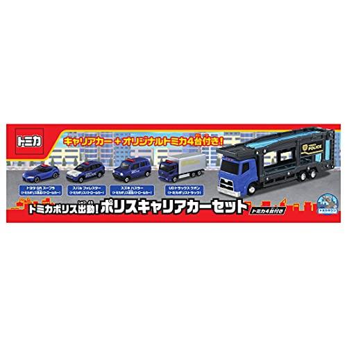 TAKARA TOMY Tomica Pasaulis Policijos Transporto Priemonių Vežimo Rinkinys