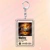 Hot Epic The Musical Songs Keychains for Women Accessories Bag Wouldn't You Like No Longer You Music Keyings Jewelry Fans Gifts
