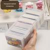 1Pc Clear Plastic Compartmentalized Organizer Box Holds 550+ Game Cards Storage Box With Adjustable Divider For Cards