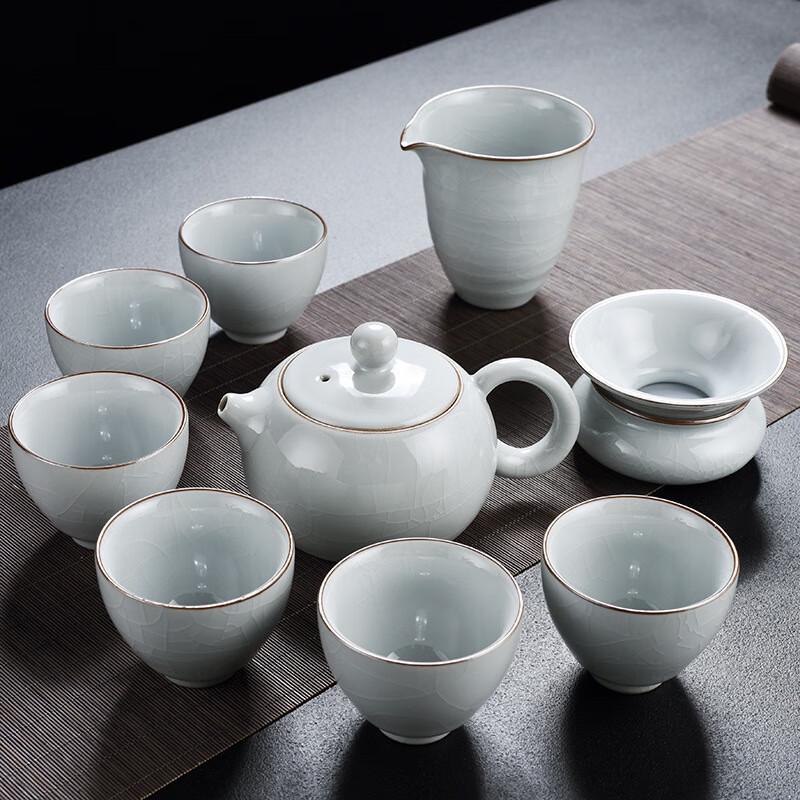 Ru Kiln Ceramic Gongfu Tea Set