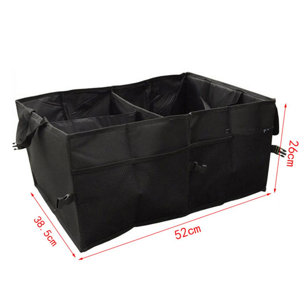 Foldable Multipurpose Cargo Trunk Organizer Car Storage Bag with Handles