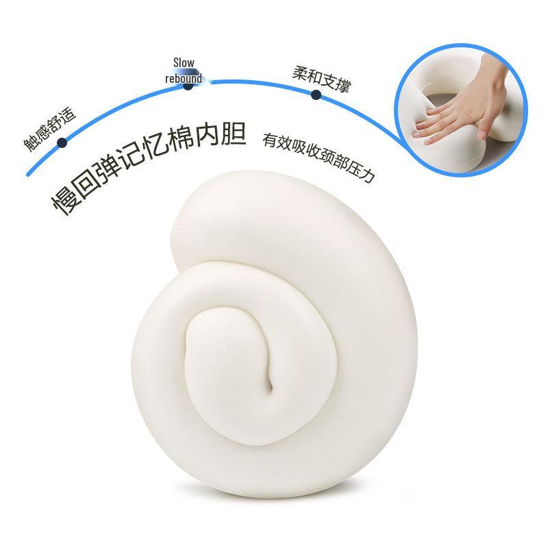 Memory Foam U-Shaped Neck Pillow - Travel Cushion for Neck Protection and Support