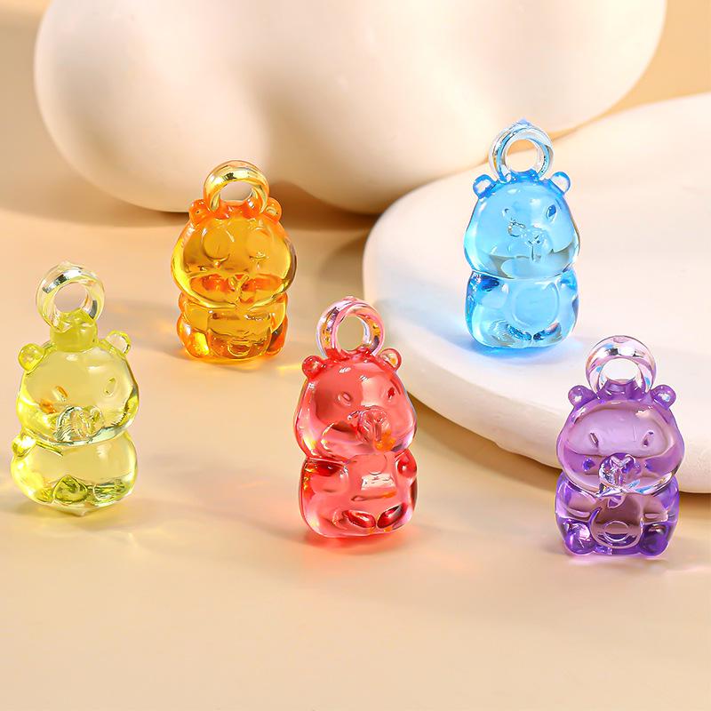Capybara Kindergarten Prize Acrylic Pendant for DIY Children's Crafts