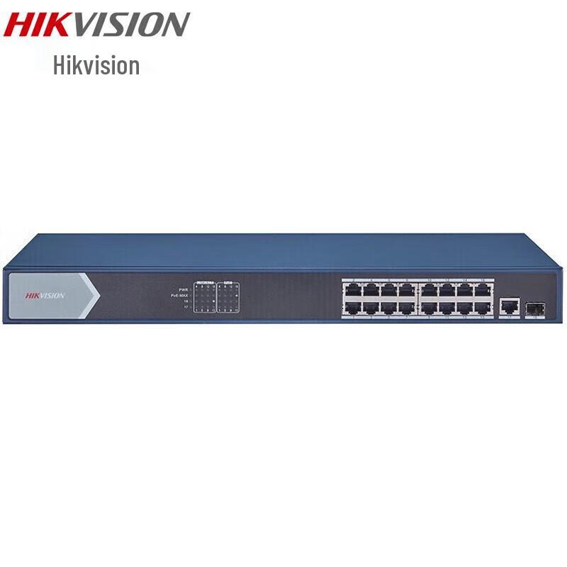 

Hikvision 18-Port Full Gigabit PoE Unmanaged Ethernet Switch