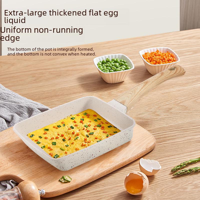 Japanese Tamagoyaki Non-Stick Square Frying Pan for Eggs and Steak