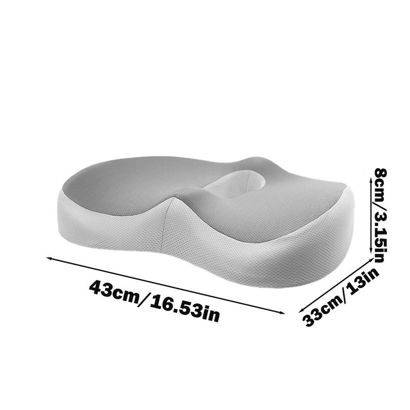 Desk Chair Cushion Portable Soft Chair Cushion Ergonomic Seat Cushion Chair Pillow Waist Support Seat Cushion For Long Sitting