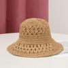 Taizhou Wenling hat women's summer versatile hollow straw hat outdoor fashion sunshade sun hat
