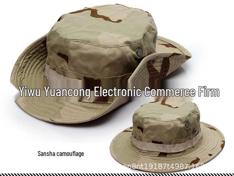 Men's Tactical Camouflage Military Sun Hat - Outdoor/Fishing/Fisherman Hat