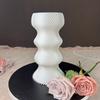 Modern Ins Vases 3D Printed Minimalist Flower Vase Luxury Flower Bottle Aesthetic Flowerpot for Living Room Home Decoration