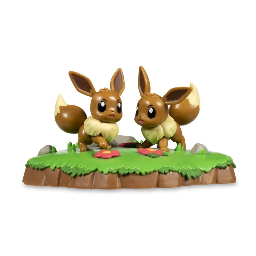 Overseas Pokemon Center Limited Eevee Figure An Afternoon with Eevee Eevee Figure & Friends