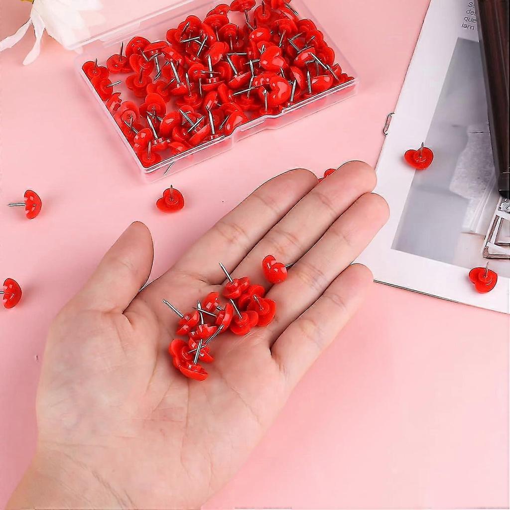 100 Pieces, 12mm Plastic Tack With Stainless Steel Point Tack Decoratives - DD