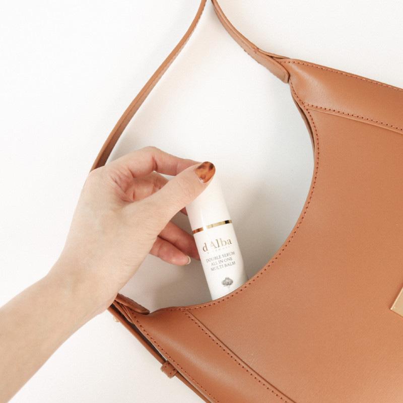 d'Alba Doppelserum All-in-one Vegan Multi Balm 10 g – Zur Faltenverbesserung, Elastizität, Aufhellung, Feuchtigkeitsspendend, Vitalität (3 Optionen)