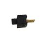 SSSA12G 3-Pin 2-Position Vertical Slide Switch SPDT Through Hole Mount for Electronic Projects and PCB Applications