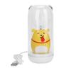 Children Cartoon Electric Toothbrush Cute Cleaning U Shaped Toothbrush Oral Care Tool (Yellow)(With
