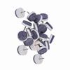 20x Furniture Table Chair Leg Floor Felt Pad Skid Glide Slide   Nail Protector Brown 24mm
