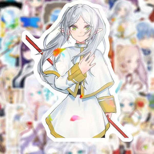 Frieren bei der Beerdigung bunte Aufkleber, 50 Stück (nicht wiederholt), wasserdicht und sonnencreme.