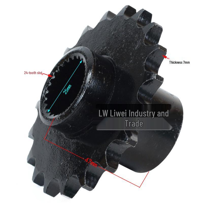 150CC ATV Beach Car 428-19T Front Sprocket for GY6 Engine