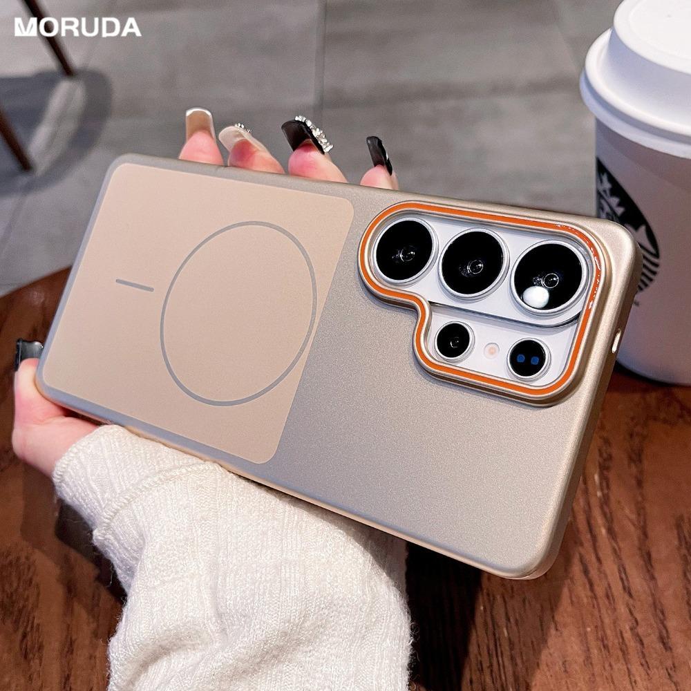 Ultra Slim Hard PC for Case for Samsung Galaxy S26 Ultra S24 S2 Plus S23 FE Magnetic Wireless Charging Shockproof Cover