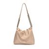 Simple and versatile bag women's spring summer 2025 new leisure this year popular messenger bag chain shoulder bucket bag