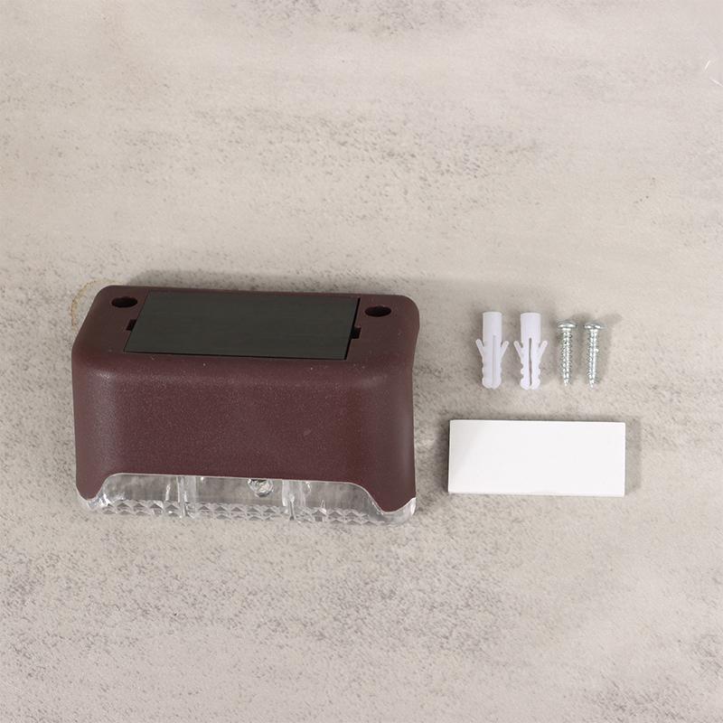 

Солнечный свет на палубе, водонепроницаемые солнечные садовые лампы для перил, лестниц, ступеней, патио, дорожки as the picture