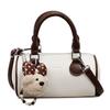 Vintage Style Pillowshaped Handheld Purse With Inner Pocket For Casual Outings