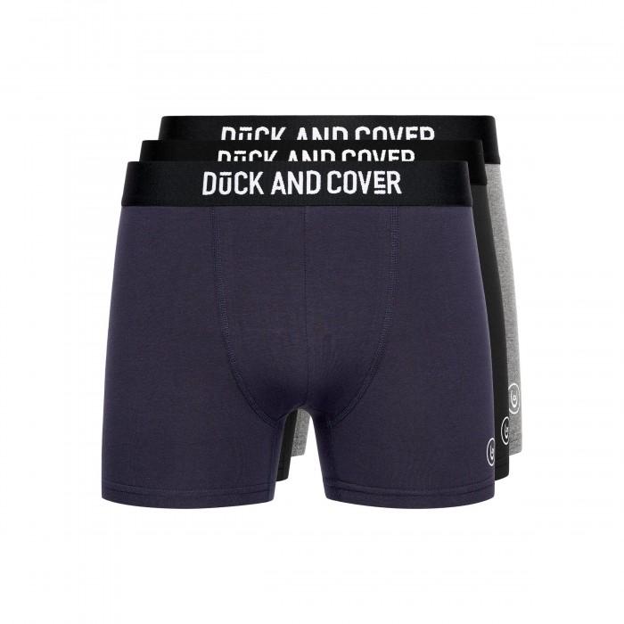 Duck and Cover Mens Bronteen Boxer Shorts (Pack of 3)
