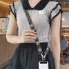 1Pc Mobile Phone Lanyard Retro Extended Guochao Totem Strap Strap Strap Adjustment Sling Lanyard Pattern Mobile Phone Chain Sling