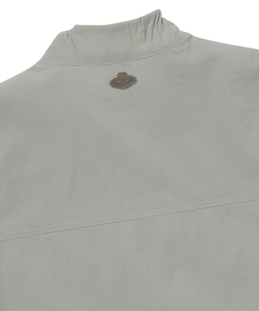 BBC EARTH Women'S High-Neck Zip-Up Dress Olive
